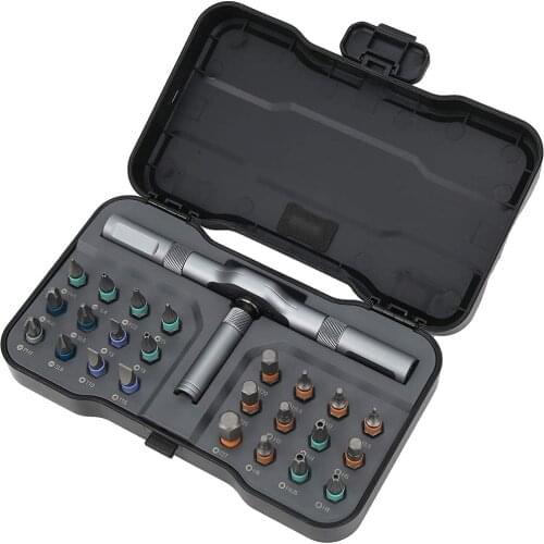 24 in 1Ratchet Screwdriver Set Magnetic Multi-purpose Ratchet Wrench Screwdriver Bits Tools DIY Household Repair Tool