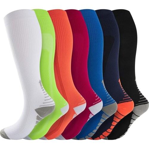 Compression Socks 30 Mmhg Men Nylon Medical Nursing Stocking Medical Outdoor Cycling Fast-drying Breathable Adult Sports Socks