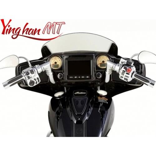 For Indian Chief Vintage Chieftain springfield Roadmaster 2014-2021 1-1/4 In Modular Mini ape adjustment handlebar