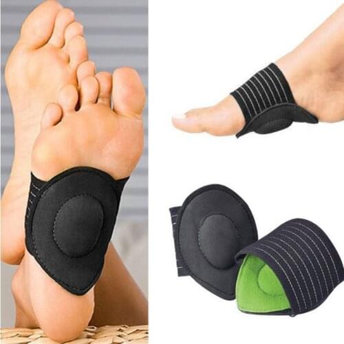Orthopedic Insoles Unisex Arch Support Foot Cushion Pads Compression Massager for Flat Feet Plantar Fasciitis Pain Foot Care