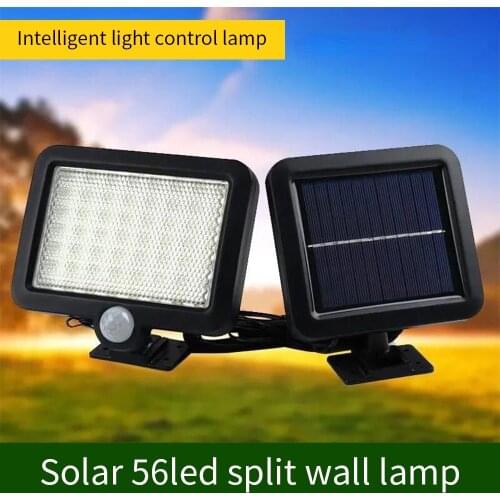 LED Floodlight 4/6 COB 100W200W300W Radar Induction IP67 LED SolarPanel Flood Light Street Square Outdoor Wall Reflector Lighing