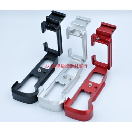 EOSM50 m50 Vertical Quick Release L Plate/Bracket Holder hand Grip with hotshoe adapter for canon EOS-M50 camera