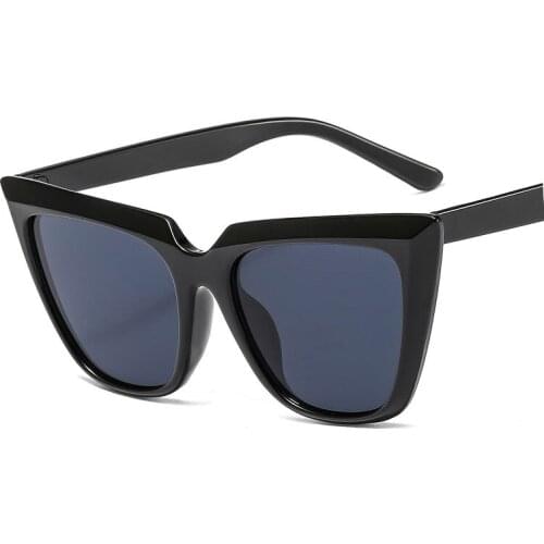 Veshion Cat Eye Vintage Sunglasses Men Women Fashion Shades UV400 Vintage Glasses