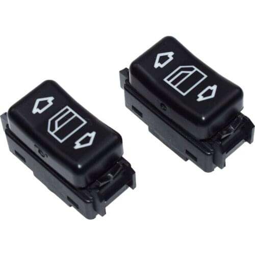 1 Pair For Mercedes Window Switch Left Right Power 190 260 300 1248204610 1248204510