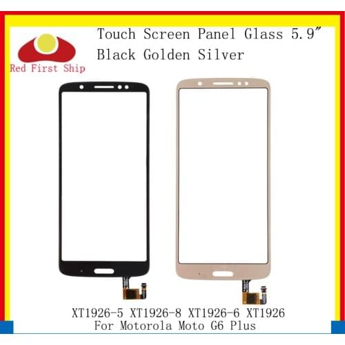10Pcs/lot Touch Screen For Motorola Moto G6 Plus XT1926-5 XT1926-8 XT1926-6 Touch Panel Digitizer Sensor Front LCD Glass Lens