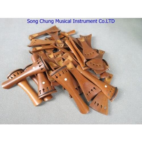 10pcs Best jujube violin tailpieces 4/4,beautiful Paris eye decoration,Violin part