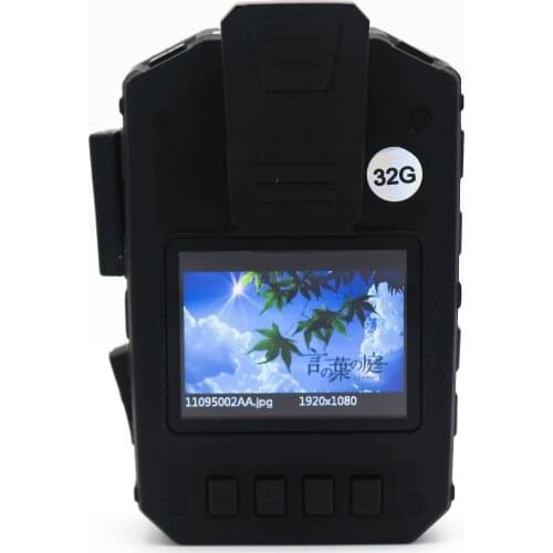 4G Real-time Wifi Link H.264 Police Body Worn Video Camera