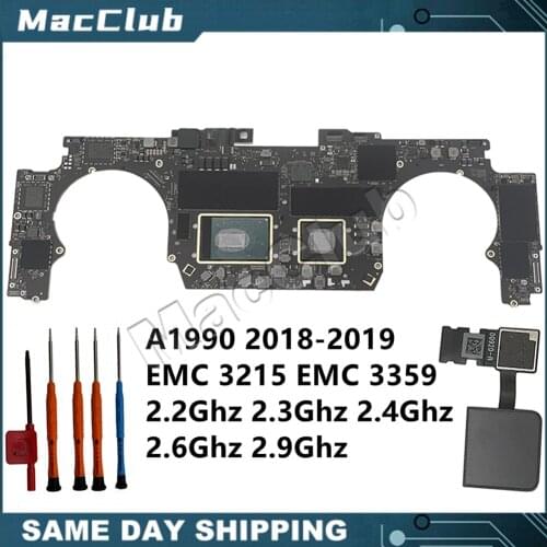 661-10009 661-09996 motherboard logic board for MacBook Pro 15" a1990 2018 mr932 820-01041-a 2.2 2.6g16gb 256 512gb motherboard