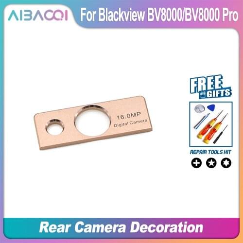 AiBaoQi New Original Rear Camera Garnish Decorative Accessories For 5.0 inch Blackview BV8000/BV8000 Pro Smartphone