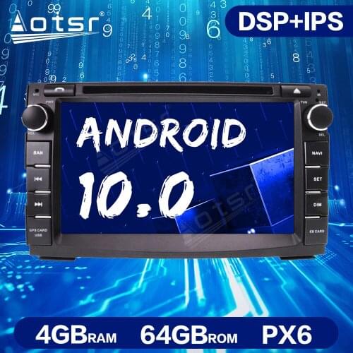 Android 10.0 4GB+64GB Car DVD Player GPS Navigation For KIA Ceed 2010 2011 2012 Car Multimedia Radio Audio Auto Stereo Head Unit