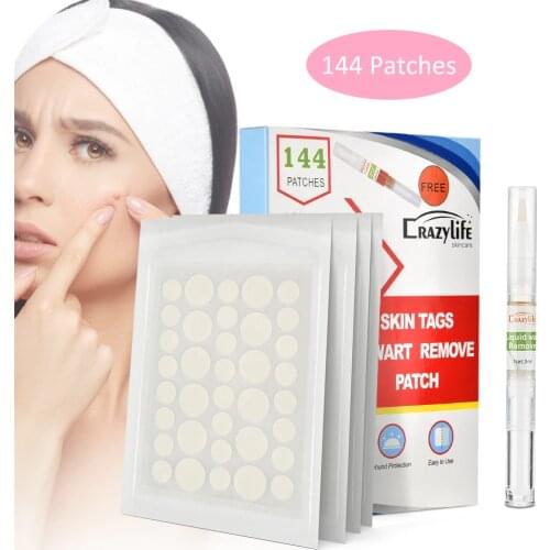 Skin Tags Wart Remover Patch Wart Treatment Liquid Herbal Extract Foot Corn Plaster Acne Warts Anti Verruca Foot Care Tools