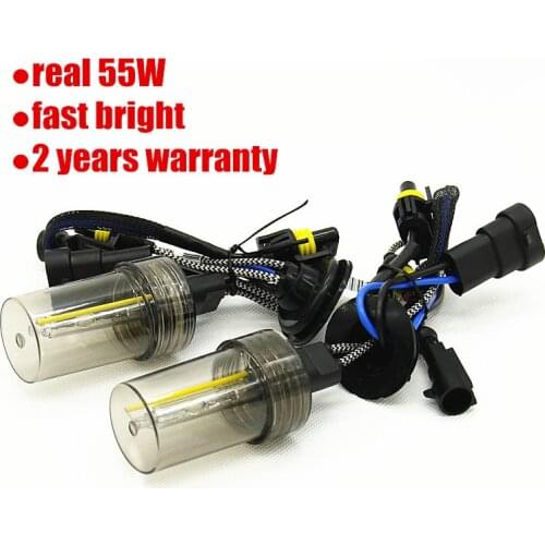 2 years warranty top quality xenon metal base H1 H3 H7 H11 HID lamp 9005 9006 HB3 HB4 9012 5500k