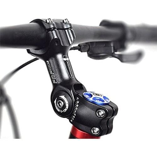 Adjustable Bicycle Stem Riser 25.4mm/31.8mm Road Mountain Bike Stem Aluminum Alloy Bicycle Parts Cycling Accessories MTB Stem