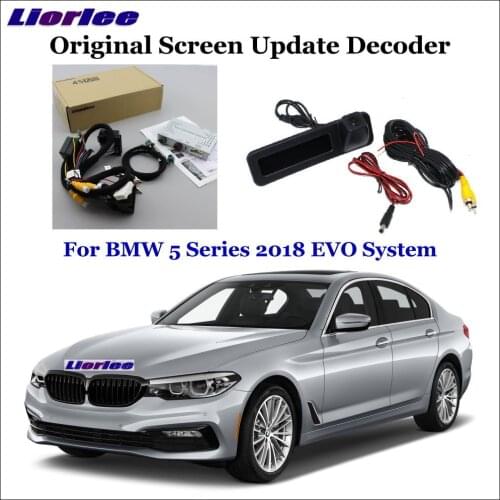 Car Rearview Reverse Camera For BMW 5 Series F10 F11 F07 F18 G30 G31 G38 2010-2020 Vehicle Backup CAM HD Decoder Accessories