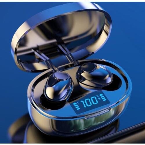 Wireless Earphone Bluetooth 5.0 TWS Headsets LED Display with mic Hifi Stereo Sport Earbuds earphones bass for smart phone