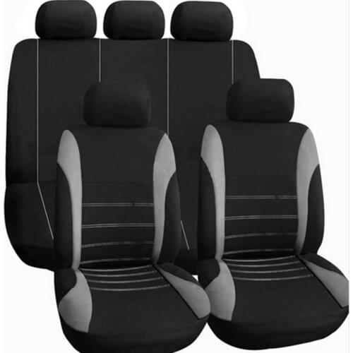 2019 Free shipping Car Seat Sovers For Honda Lada Kia Rio Suv Sportage Sorento Sets 3mm Polyester Universal Seat Cover