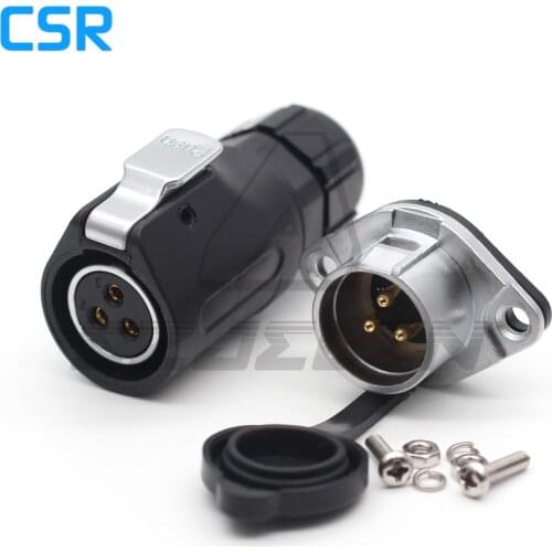 XHP20 , Waterproof Connector 3 pin IP65 Electrical Sealed Retardant Junction Box Cable Connector for Outdoor LED