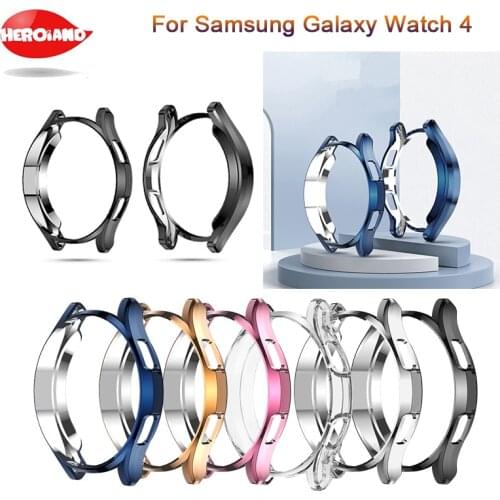 Screen Protective Watch Case For Samsung Galaxy Watch 4 40mm 44mm / Classic 42MM 46mm Full Protector Cover Shockproof TPU Shell