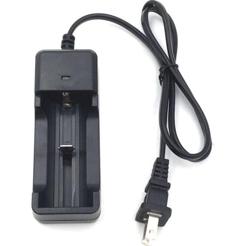 3.7V Single Channel 650mA Fast Universal Charger for All 3.7V Li-ion Batteries 18650 26650 32650
