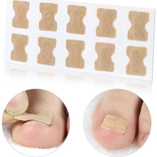 50PCS Non-Glue Ingrown Toenail Corrector Sticker Paronychia Treatment Fixer Recover Corrector Pedicure Foot Toe Nail Patches
