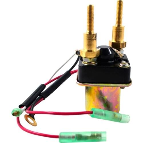 AHL Motorcycle Starter Relay Solenoid For KAWASAKI JS300 300 SX 1986-1991 JF650 X2 1987-1990 JS440 1982-1991 JS550 550 SX