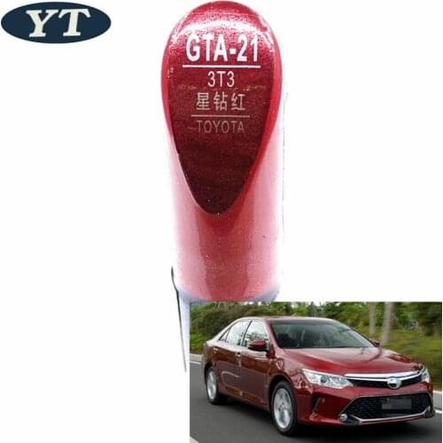 Car scratch repair pen, auto paint pen RED color for Toyota Vios Corolla Reiz vois highlander Crown RAV4 Camry Yaris