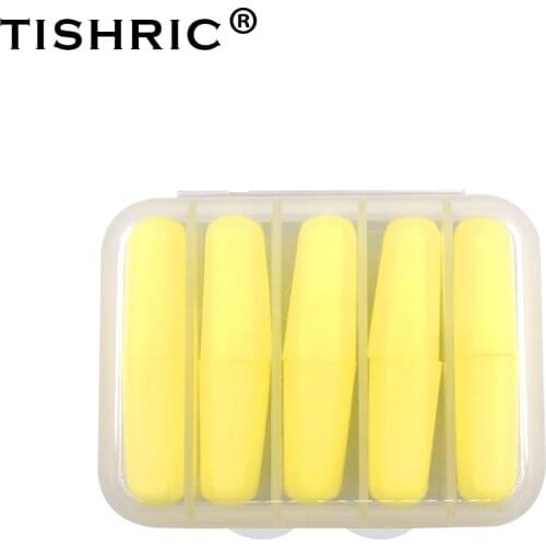 5pairs Box-packed PU Sponge Earplugs Noise Reduction Rate 35.5db Sound Insulation Sleep Noise Reduction Ear Protection