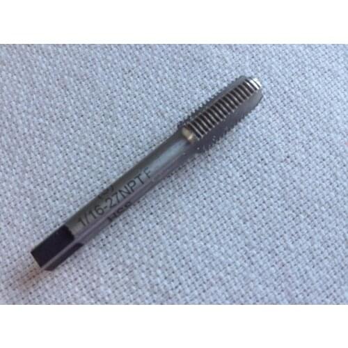 Free shipping 1pc HSS NPTF1/4"-18 TAP Pipe Taper Tap hss machine taps for pipes inner threading making