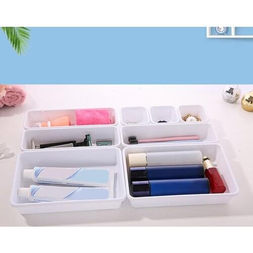 Home Drawer Organizer Box Trays Storage Box Office Storage Kitchen Bathroom Closet Jewelry Makeup Desk Boxes Organization