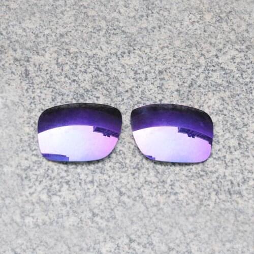 E.O.S Polarized Enhanced Replacement Lenses for Oakley Holbrook Sunglasses - Violet Purple Polarized Mirror