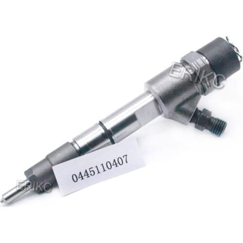 ERIKC 0 445 110 407 Diesel Injection 0445110407 Auto Engine System Common Rail Injector Assy 0445 110 407 for GREATWALL Hover