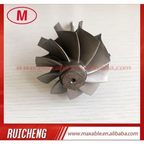 GT2835R 51.80/56.55mm 10 blades ball bearing turbine shaftwheel/turbo wheel