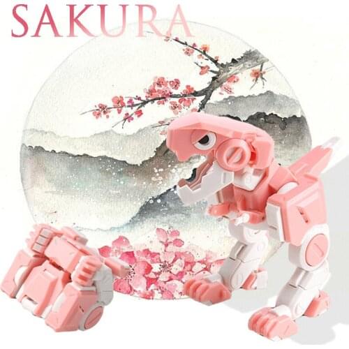 Toy Dinosaur Deformed Dinosaur Tyrannosaurus Rex can move boys movements and toy models plastic models ABS boy birthday gifts