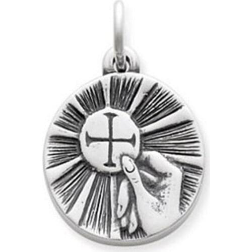 Milestone in a life of faith First Communion Medal Charm