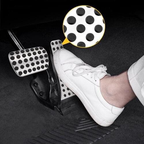 Rest Pedal Pads Interior Parts for Mercedes Benz C E S GLK SLK CLS SL-Class Accelerator Brake Footrest Pad Stainless Steel