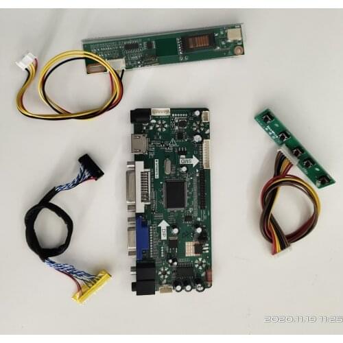 Kit for CLAA141WB05A/CLAA141WB03/CLAA141WB02/CLAA141WB02A 1280x800 M.NT68676 Panel Controller Board HDMI-compatible+DVI+VGA