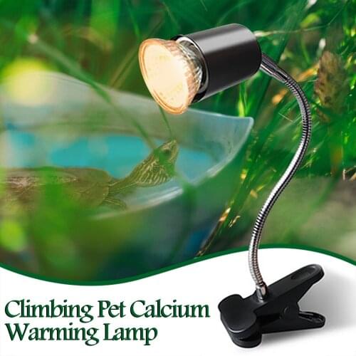 Reptile Lamp 25w 360 Degree Rotating Base Aquarium Heating Lamp High Quality Climbing Pet Calcium Warming Habitat Lighting