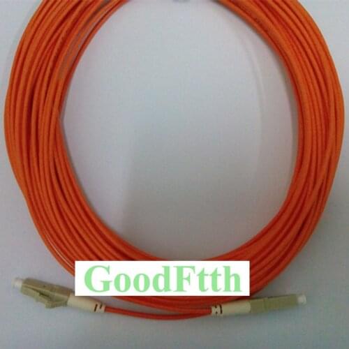 Multimode OM1 62.5/125 Fiber Optic Patch Cord LC-LC Simplex GoodFtth 20-100m