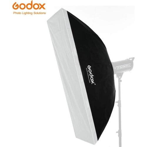 Godox Softbox 50*130cm 20"x 51" Portable Rectangular Studio Strobe Softbox with Bowens Mount for Studio Flash