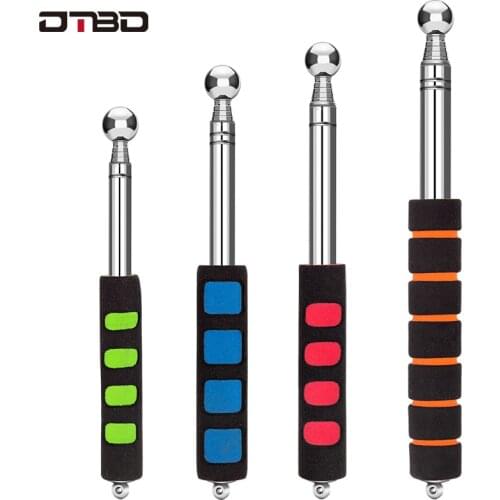 DTBD 72-130CM Hollowing Drum Hammer Sound Detection Hammer Inspection Tool Thickened Telescopic Rod Detection Hammer Test Hammer