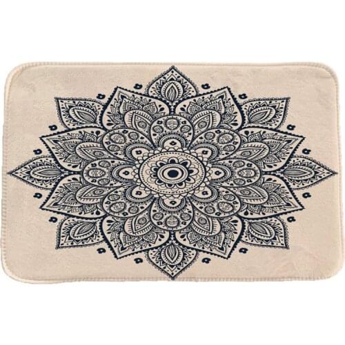 Ethnic Style National Customs Rug Hallway Carpets and Rugs for Bedroom Living Room Carpet Kitchen Bathroom Anti-Slip Floor Mats