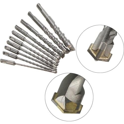 1pcs 260mm Plus Hole Saw Drilling 6-18mm Electric Hammer Drill Bits For Wall Concrete Brick Masonry