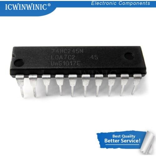 10piece SN74HC245N SN74HC245 DIP20 DIP 74HC245N 74HC245 new original In Stock