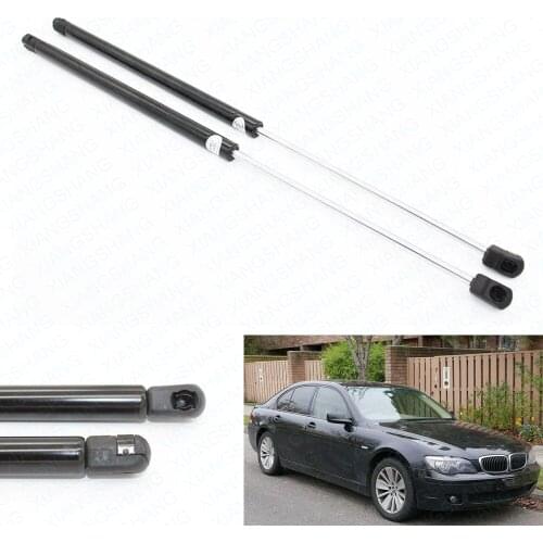 2pcs for BMW 750i Sedan Front Bonnet Hood Gas Lift Supports Struts Prop Rod Arm Shocks 2006 2007 2008 2009 2010 28.12 inch