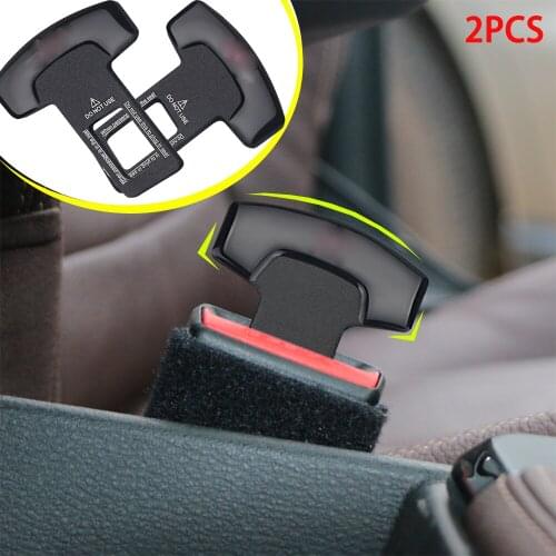 2Pcs Vehicle Car Safety Seat Belt Buckle Clip Car Safety Belt Clip For KIA Sportage Rio Sorento Soul K1 K2 K9 Auto Accessories