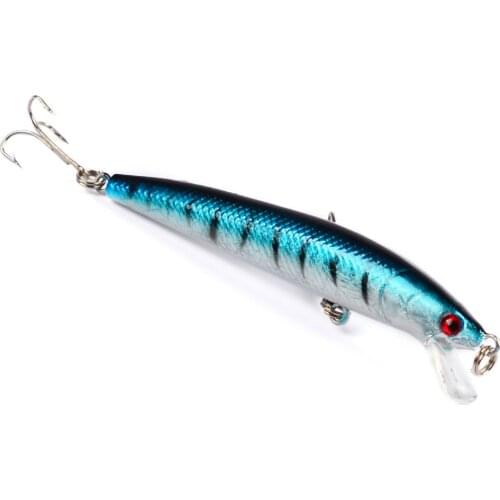 2pcs Fishing Lure in Bait Deep Swim Hard Bait Fish Tackle 10CM 7.5G Float Minnow Fishing Wobbler Japan Pesca Crankbait #3