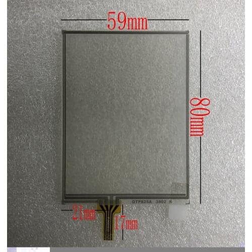 3.5 inch resistive touch screen 59X80MM 4 wire touch screen