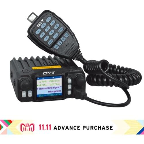 Qyt kt-7900D tetra car radio station walkie talkie speakers comunicador intercom uv hunting 10 km column