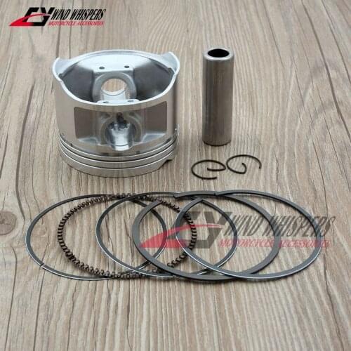 Motorcycle Engine Parts STD 72mm +25+50+75+100 Pistons & Rings Pen 18mm Kit set For Suzuki GN250 GN 250 1985-2001