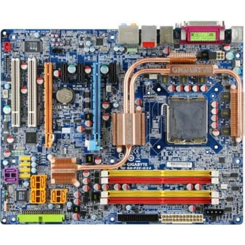 For Gigabyte GA-P35-DS4 Original Used Desktop Motherboard P35-DS4 P35 Socket LGA 775 DDR2 ATX On Sale